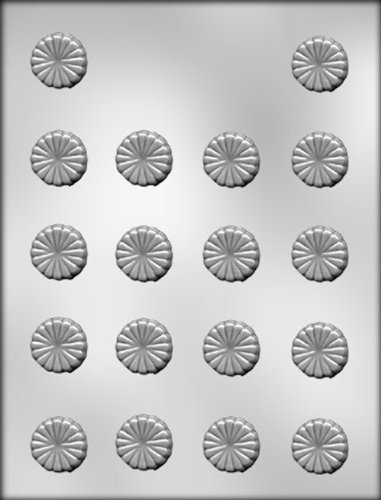 CK Products 1" Scalloped Mint Choc Mold