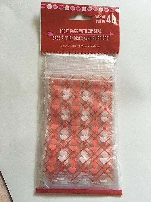 Treat Bags with Zip Seal (pack of 40)