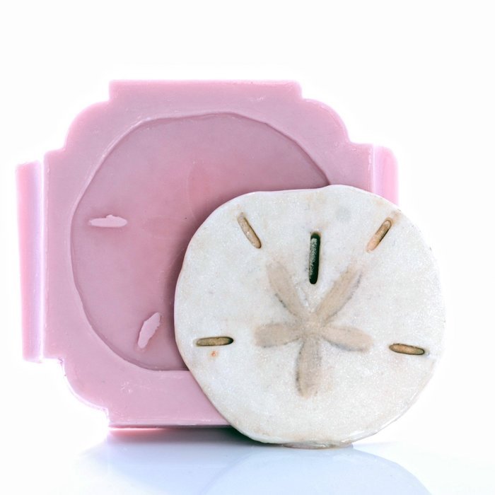 Sand Dollar Silicone Mold Food Safe Fondant, Chocolate, Candy, Resin, Polymer Clay, Soap, Craft, Jewelry Food...