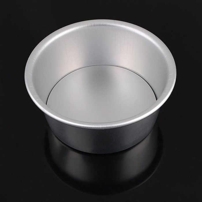 Speedysnails Removable Bottom Baking Mould Pan Silver Aluminium Alloy Round Cake Pan for Wedding Birthday Party... N2