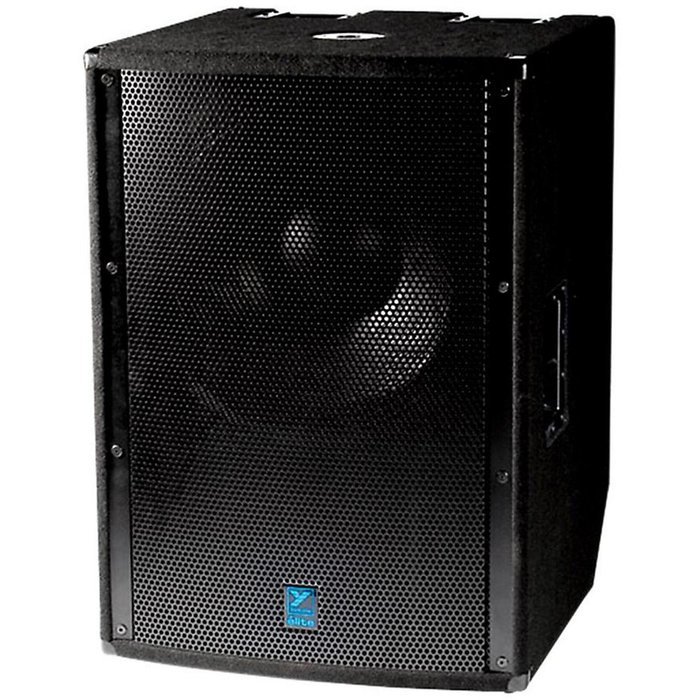 Yorkville 21in 2400W Powered Subwoofer Elite Black Ozite, Carpet