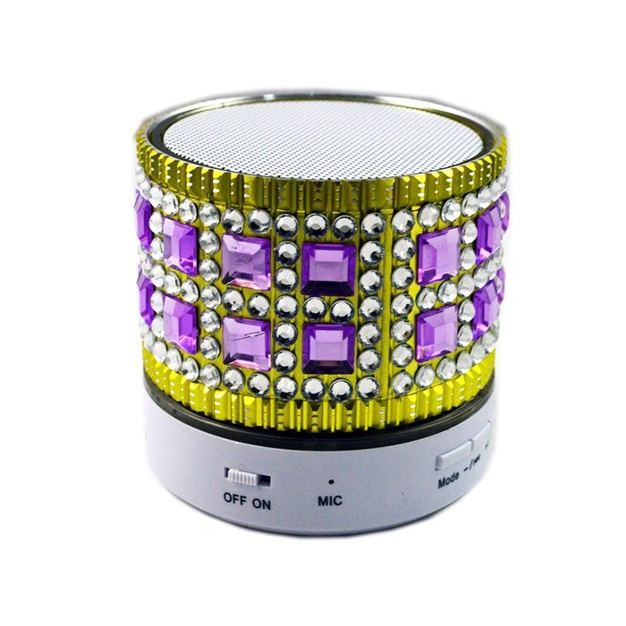 TopePop Portable Outdoor Bluetooth Speaker LED Lights Wireless Mini Stereo Speaker with TF card Slot For Smartphones... N3