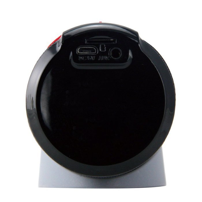 Daxpoo Round Ultra-portable Wireless Bluetooth Speaker with Tf Card and USB Function, Powerful Sound with Build... N3