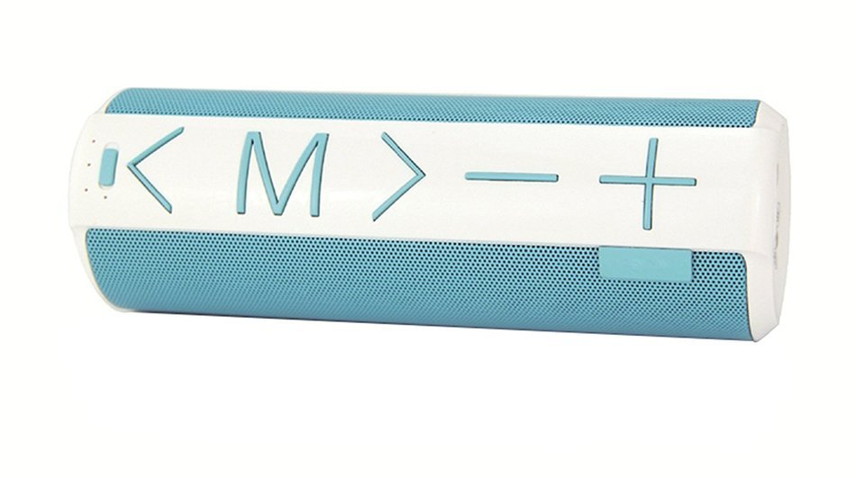 Daxpoo Round Ultra-portable Wireless Bluetooth Speaker with Tf Card and USB Function, Powerful Sound with Build... N5