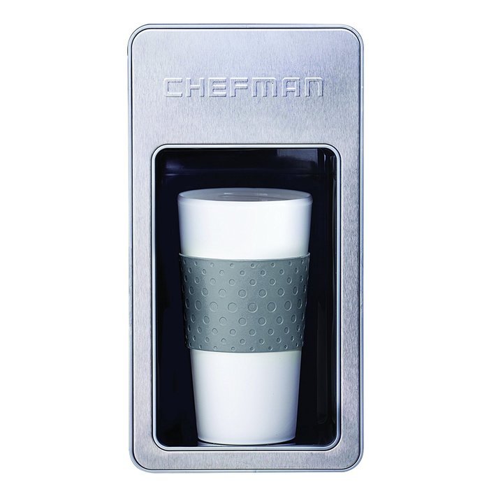 Chefman RJ14-M-S-B Single Serve Coffee Maker, Blue N10