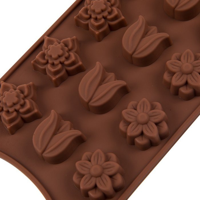 15 Cavity Cute Animal Silicone Chocolate Candy Ice Jelly Soap Molds