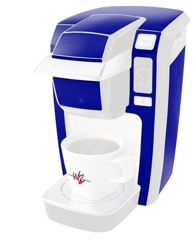 Solids Collection Royal Blue - Decal Style Vinyl Skin fits Keurig K10 Mini Plus Coffee Makers (KEURIG NOT INCLUDED) N2