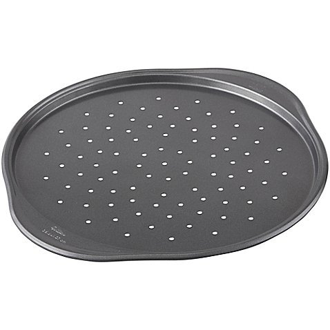 Wilton Advance Select Premium Nonstick 14-Inch Pizza Crisper in Gunmetal N3