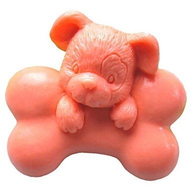 Y&XL&H Bone Dog Animal Shaped Fondant Cake Chocolate Silicone Mold Cake Decoration Tools,L7cmW6.5cmH3.5cm