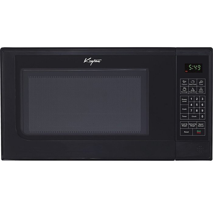 Keyton K-0.7MICROWAVEBLK Microwave Oven with 6 Instant Cooking Settings & 10 Power Levels and A Digital Display...
