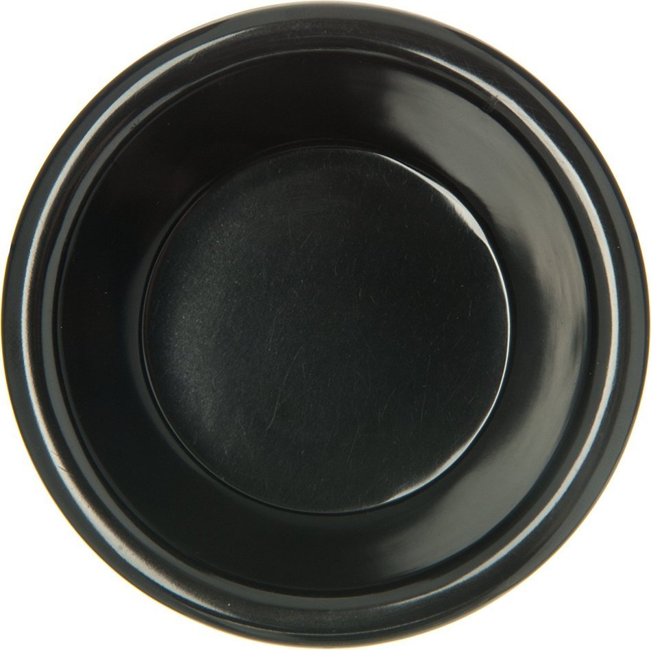 Carlisle S28503 Melamine Smooth Ramekin, 4 oz Capacity, 1.43" Height, Black (Case of 48)