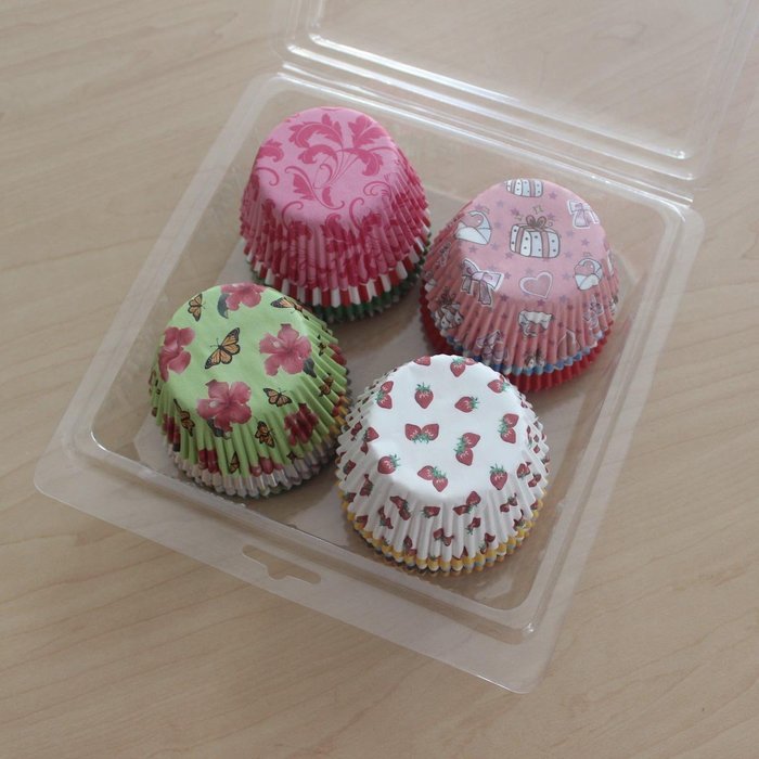 SophieBella 8 kinds Flower Muffin Liner Cupcake-Liner, 400 Count N15