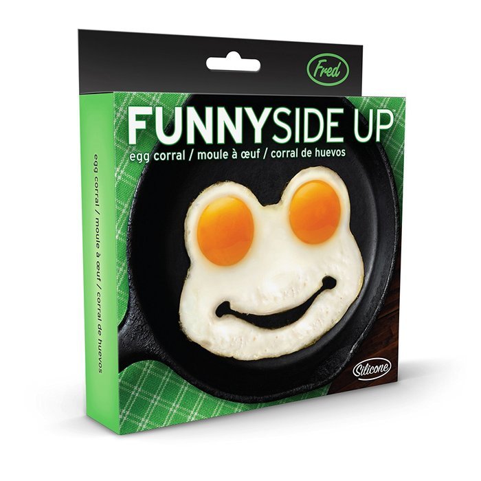 Fred & Friends FUNNY SIDE UP, Skull Egg Mold N13