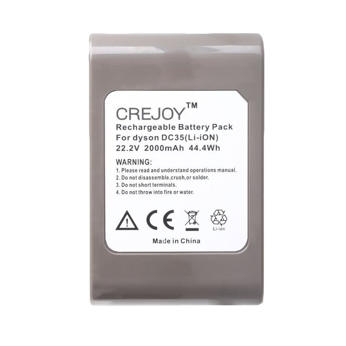 CREJOY&trade; 22.2v Dyson Vacuum Cleaner Battery for DC31 DC34 DC35,DC44(Type i) Animal Exclusive 917083-01, 17083-2811...