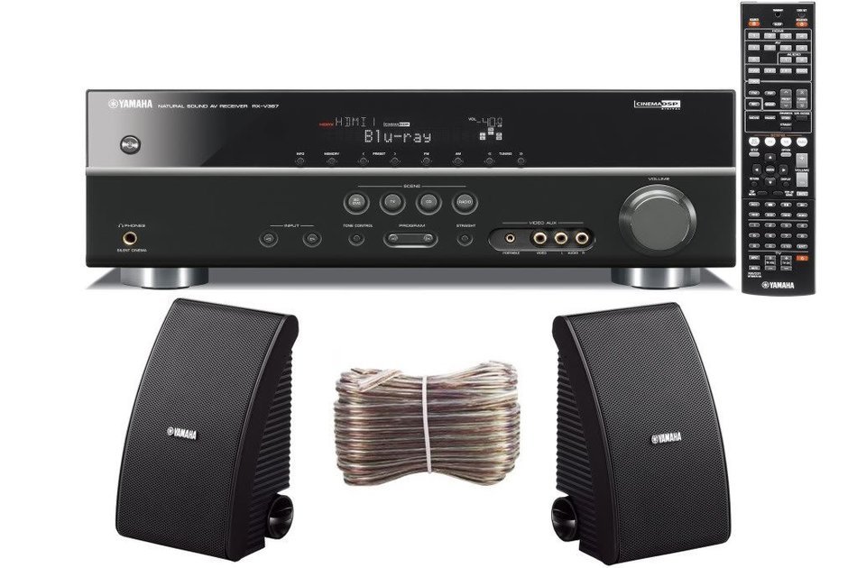 Yamaha 3D-Ready 5.1-Channel 500 Watts Digital Home Theater Audio/Video Receiver With a USB Digital Input and Connecting... N5