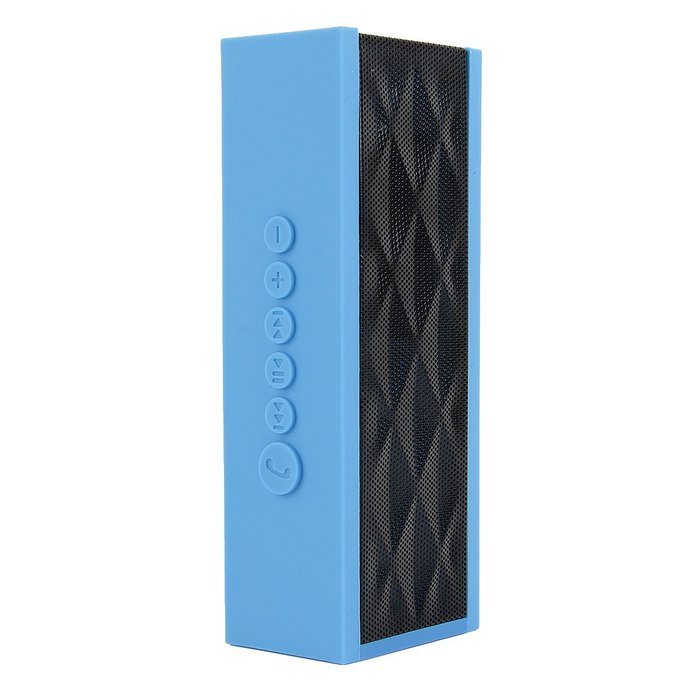 XC-X12 water cube 6key multi-functional voice bluetooth speaker -BLUE N2
