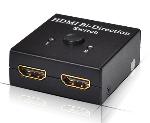 HDMI 2 Ports Bi-direction manual switch 2 x 1 / 1 x 2 2 Ports Bi-direction Switcher Amplifier Splitter N5