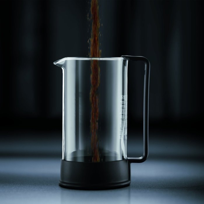 Bodum 1548-01 Brazil Cafeti&egrave;re &agrave; Piston 8 Tasses 1 L Noir N4