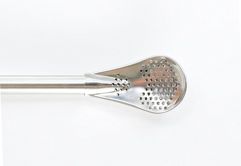(3) HerbaFlow HerbaMax Stainless Steel Yerba Mate Bombilla Straws with Cruz de Malta tea sample N3