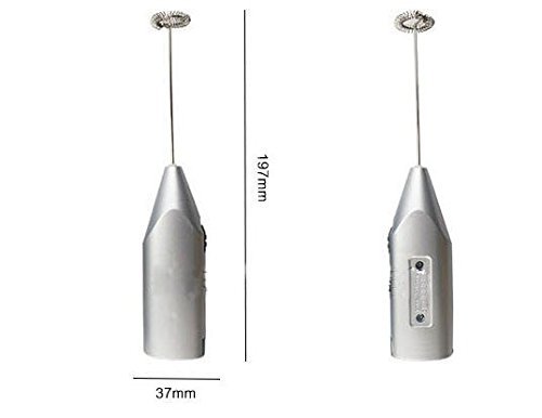 Coffee Milk Frother Cream Foamer Cappucino Hand-held Electric Mixer Blender (Random Colour) N8