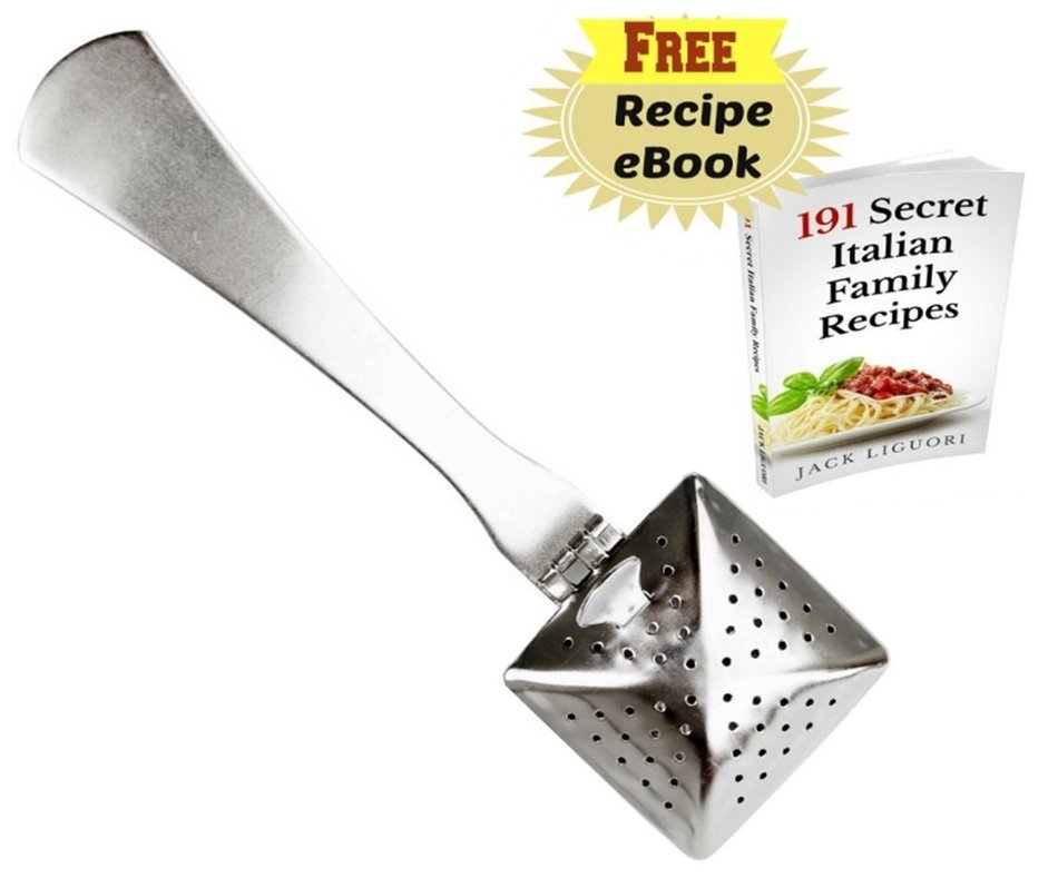 Best Tea Infuser Long-Handled Strainers Deep Diver, Stylish Loose Leaf Infuser - By Heirloom Culinary N3
