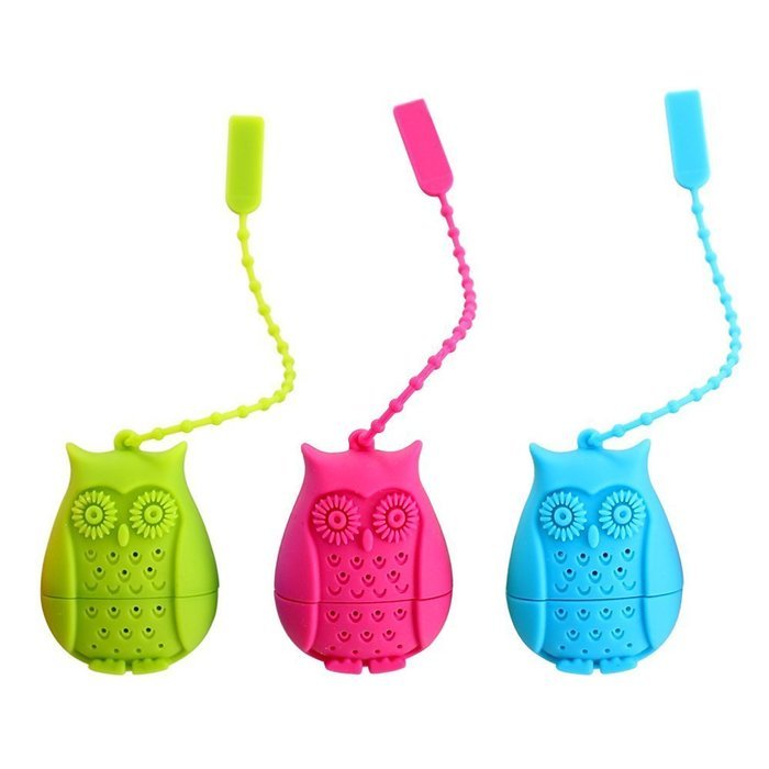 Mother's Day Sale, Set of (6) Premium Silicone Reusable Tea Bag Candy Silicone Tea Infuser Strainer Set Genuine... N19
