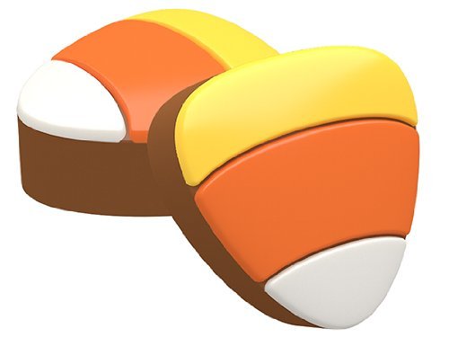 SpinningLeaf Candy Corn Sandwich Cookie Mold