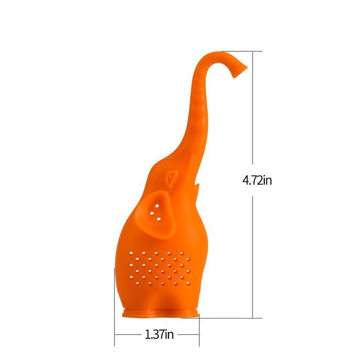 Mother's Day Sale, Set of (6) Premium Silicone Reusable Tea Bag Candy Silicone Tea Infuser Strainer Set Genuine... N20