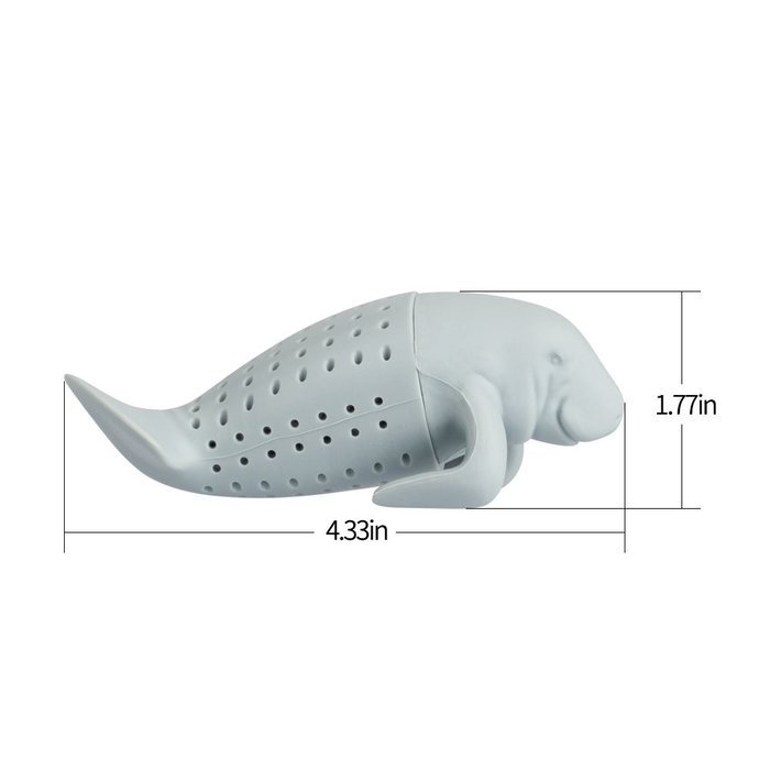 Mother's Day Sale, Set of (6) Premium Silicone Reusable Tea Bag Candy Silicone Tea Infuser Strainer Set Genuine... N25