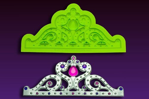 Majestic Tiara Silicone Mold by Marvelous Molds