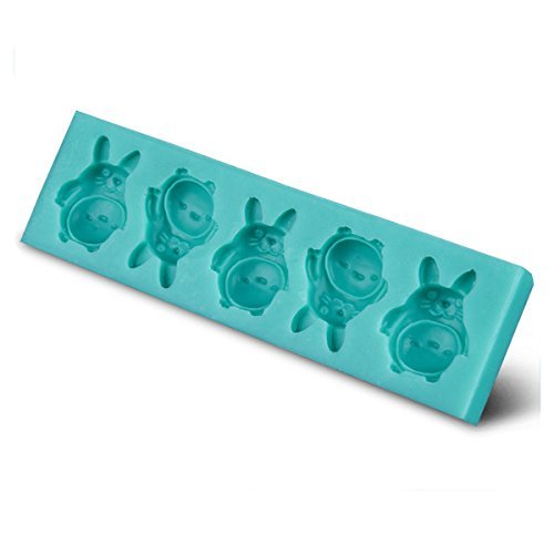 Totoro Shaped Food Grade Silicone Mold by uGen! Soap Ice Cake Mold. Sugarcraft Tool. Chocolate Candy Fondant Press...