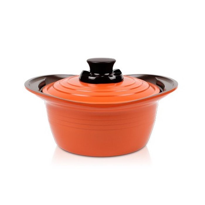 ROICHEN Cast Aluminum Ceramic Nonstick Coating Casserole 8"