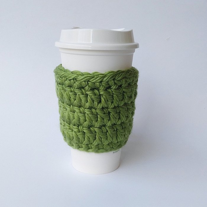 Chunky Coffee Cozy Green N2