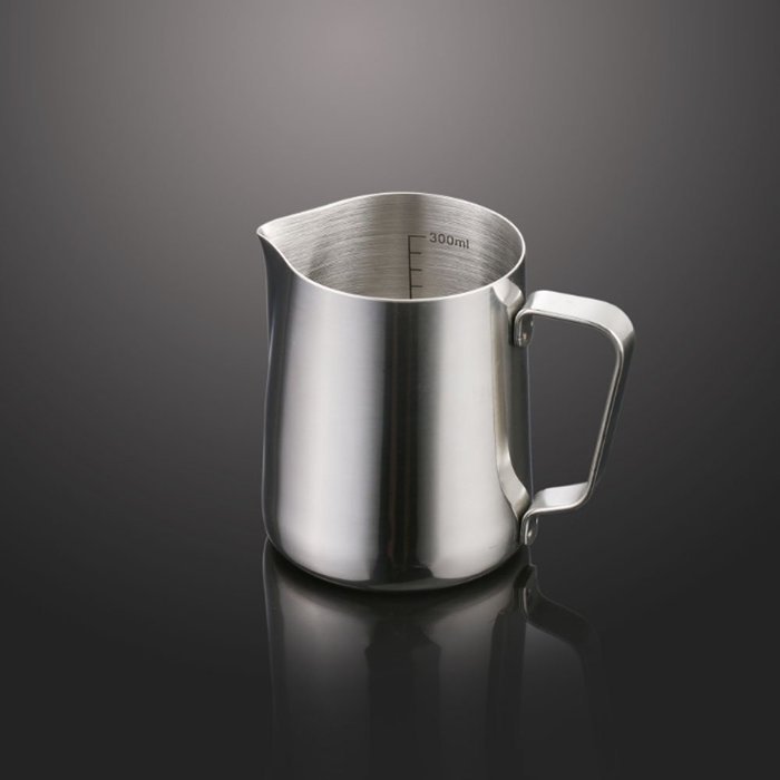 Decembervii 20Oz(600ml) or 12 Oz(350ml) Stainless Steel Frothing Pitcher For Coffee and Milk (12Oz) N7