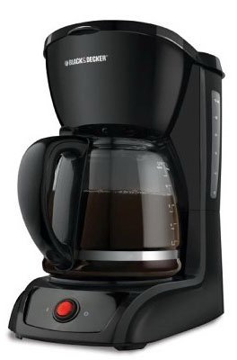 Black & Decker DCM2000B SmartBrew 12-Cup Coffeemaker, Black
