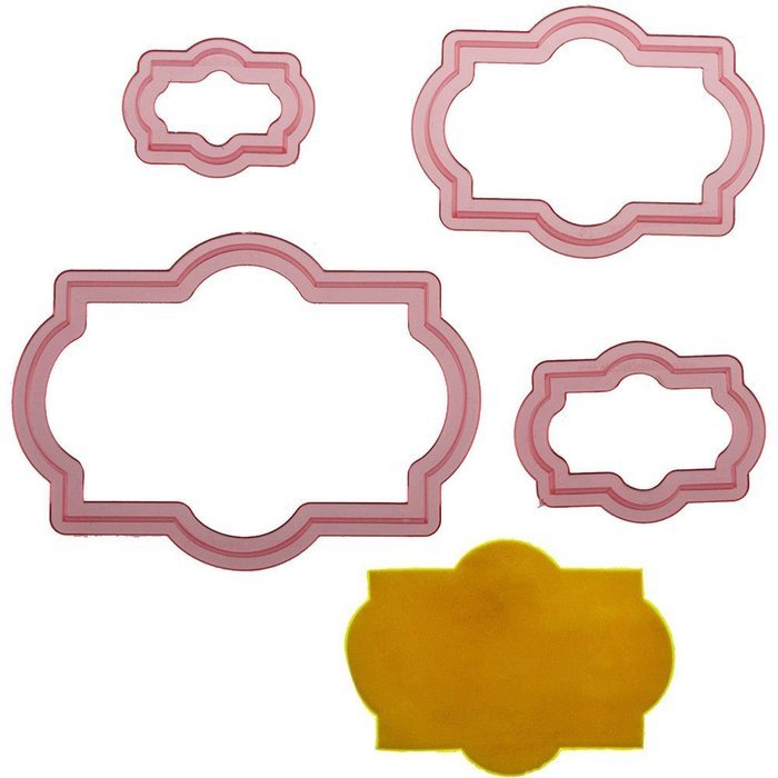 Sweet Elite Tools- Stella Frame Cutter Set for Rolled Fondant, Gumpaste or Cookies by Marina Sousa N2