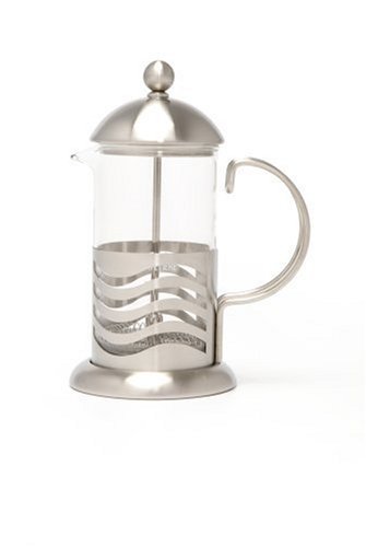 LaCafetiere Wave 3-Cup Coffee Press, Chrome N2