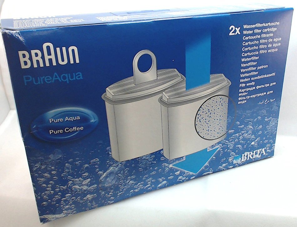 Braun Coffee Maker Carafe, AromaDeluxe, 67050715 & Water Filer 3112770 Kit N3