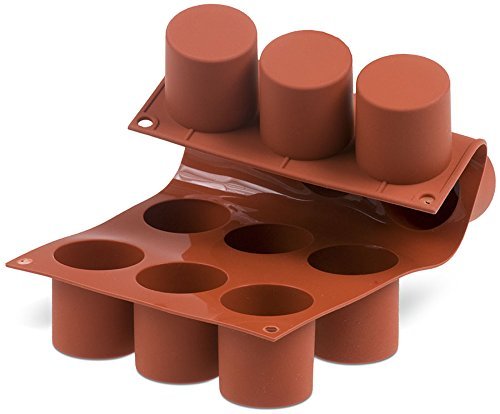 Silikomart Orange Non Stick Tall Cylinder