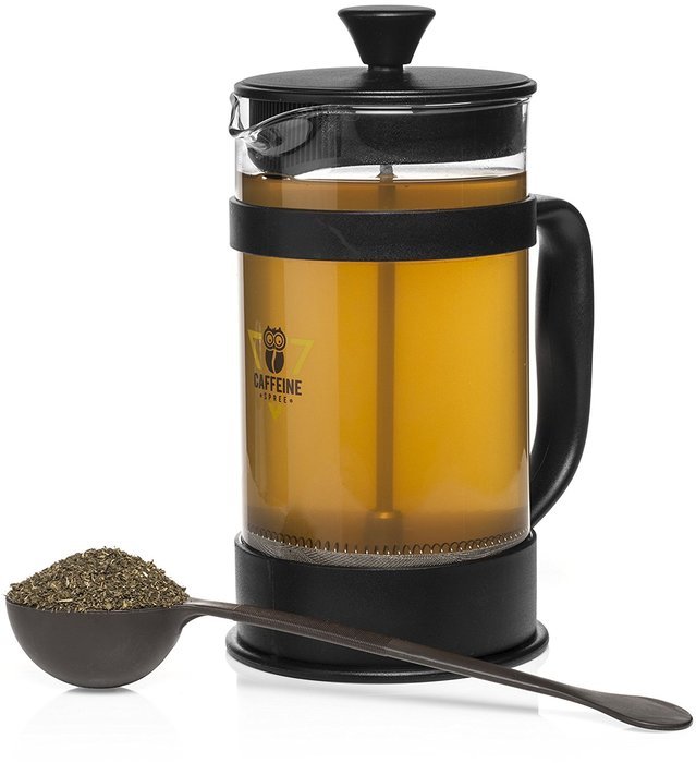 Caffeine Spree &ndash; IncrediBrew French Press Combo Pack Coffee and Tea Maker with: Stainless Steel Kitchen Thermometer... N7