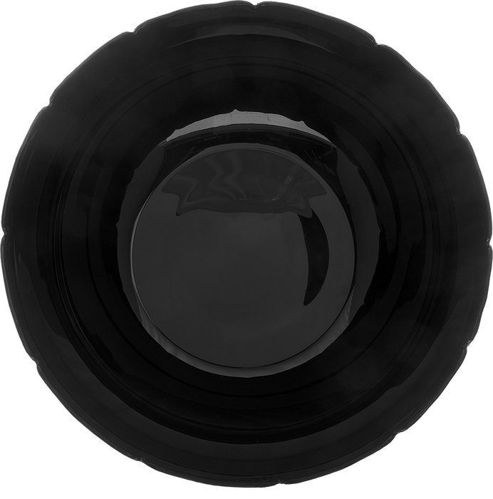 Carlisle 691903 Petal Mist Polycarbonate Bowl, 17.2 qt. Capacity, 18 x 6.25", Black (Case of 4) N4