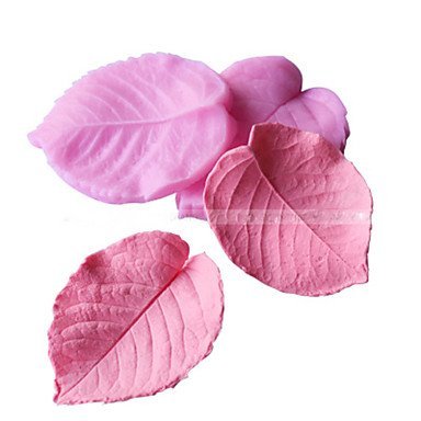 Y&XL&H Leaves Style Fondant Cake Chocolate Silicone Molds,Decoration Tools Bakeware