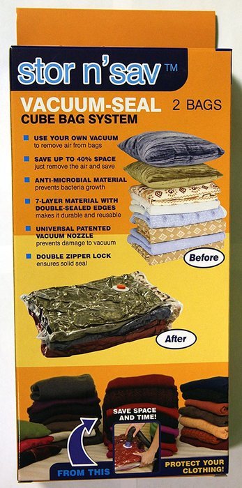 Stor N' Sav 1 Pack Storage Bag with Bonus Bag