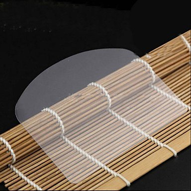 Y&XL&H 5Pcs Transparent Plastic Soft Scraper Cream Cake Spatula Plastic Blade Dough Knife Pastry Baking Tools