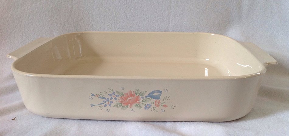 Vintage Corning Symphony Lasagna Pan A-21-b