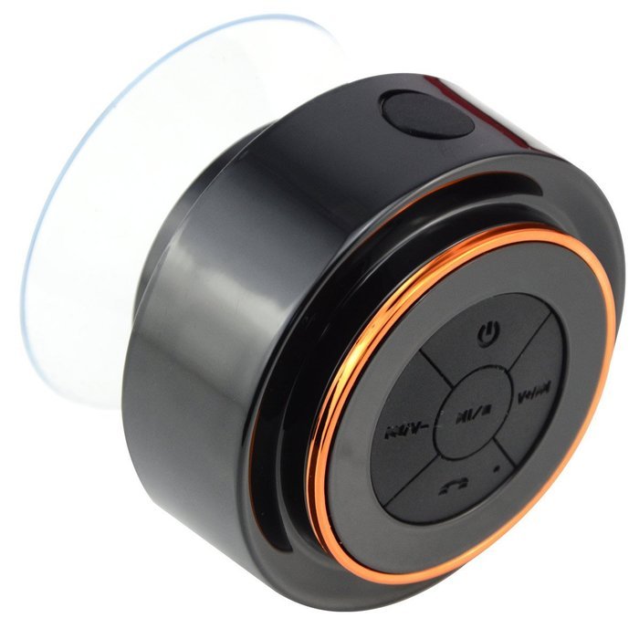 KONG KIM IPX7 100% Waterproof & Dust-proof Floating Bluetooth Shower Speaker - Compatible with all Bluetooth devices... N36