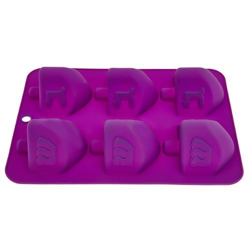 The Kosher Cook KCBW0145 Silicone Dreidel Muffin/Cupcake Pan N4