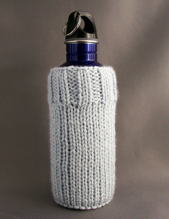 2 in 1 Soda Beer Can Water Bottle Cozy Baby Blue N3