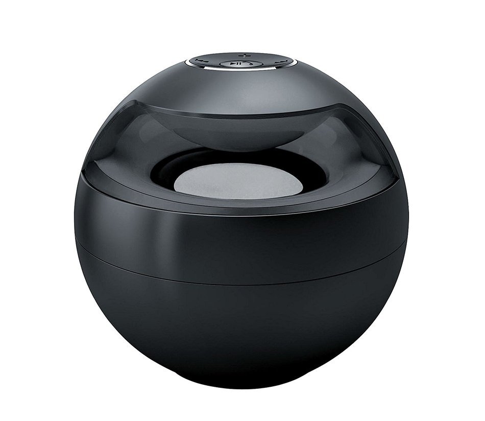 Ryham Spherical Portable Bluetooth Speaker with led light,Black
