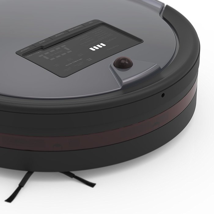 bObsweep PetHair Plus Robotic Vacuum Cleaner and Mop, Charcoal